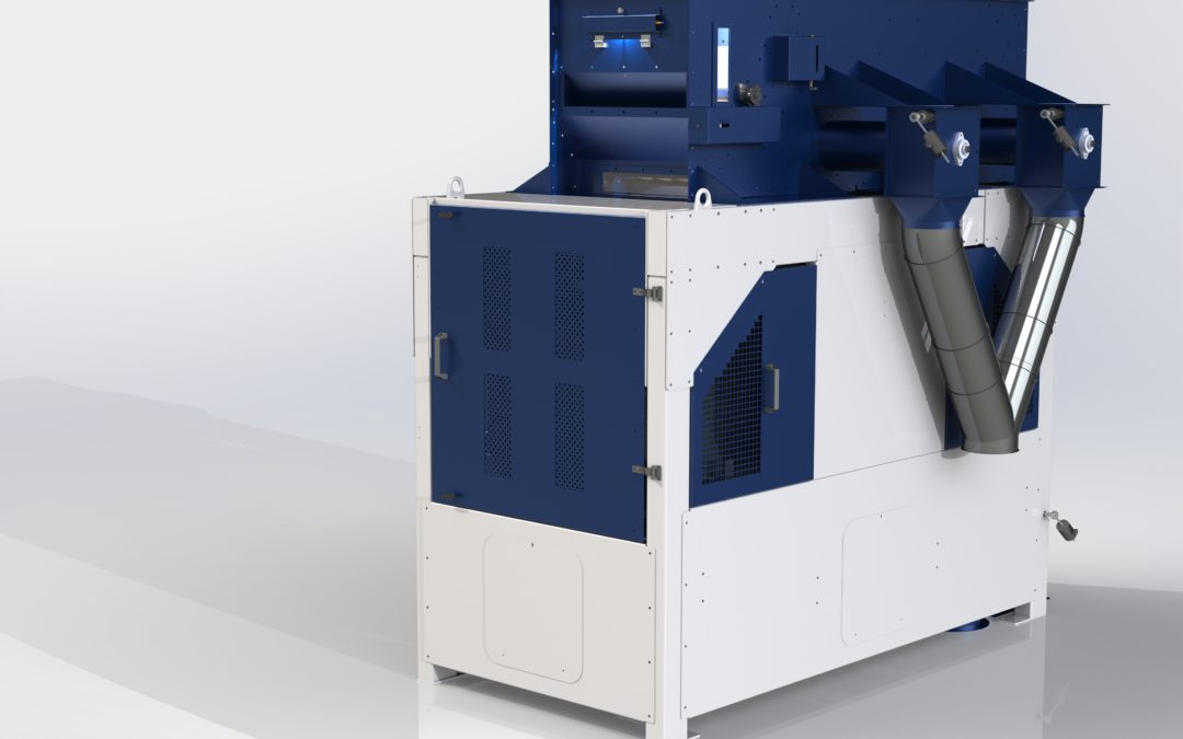 Le nettoyeur séparateur SNST 100H (100t/h)